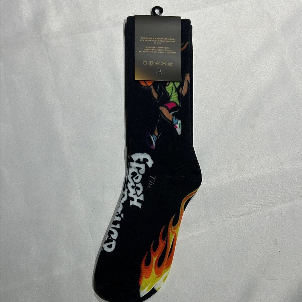 Fresh Prince Black Graphic Casual Socks - Picture 4 of 5